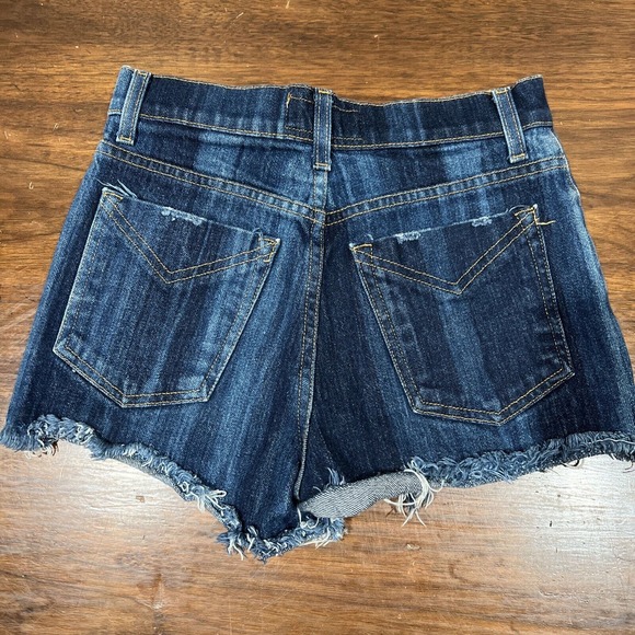 Derek Lam Denim Shorts‎ Women 24 Blue Jean Drew Cut Off Medium Wash - Picture 7 of 11